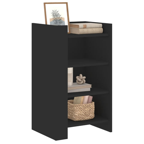 vidaXL Sideboard Schwarz 45x35x75 cm Holzwerkstoff