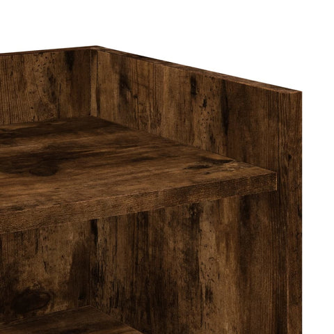 vidaXL Sideboard Räuchereiche 45x35x75 cm Holzwerkstoff