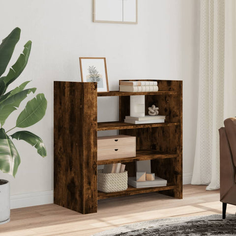 vidaXL Sideboard Räuchereiche 73,5x35x75 cm Holzwerkstoff