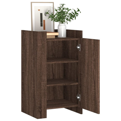 vidaXL Sideboard Braun Eichen-Optik 45x35x75 cm Holzwerkstoff