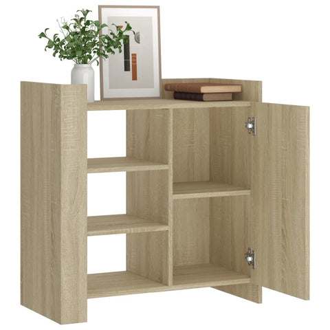 vidaXL Sideboard Sonoma-Eiche 73,5x35x75 cm Holzwerkstoff