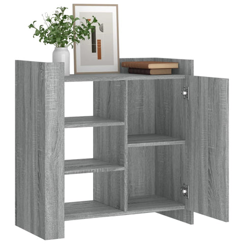 vidaXL Sideboard Grau Sonoma 73,5x35x75 cm Holzwerkstoff