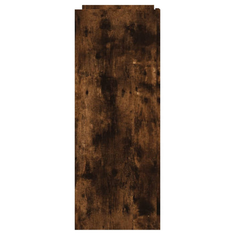 vidaXL Konsolentisch Räuchereiche 100x35x90 cm Holzwerkstoff