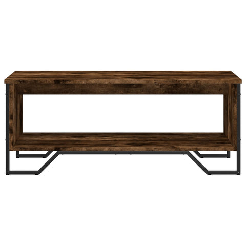 vidaXL Couchtisch Räuchereiche 100x51x40 cm Holzwerkstoff