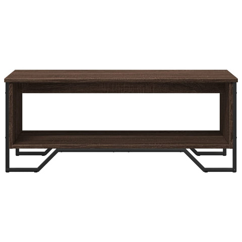 vidaXL Couchtisch Braun Eichen-Optik 100x51x40 cm Holzwerkstoff