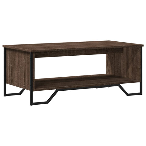 vidaXL Couchtisch Braun Eichen-Optik 100x51x40 cm Holzwerkstoff