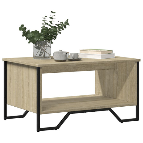 vidaXL Couchtisch Sonoma-Eiche 75x51x40 cm Holzwerkstoff