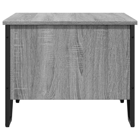 vidaXL Couchtisch Grau Sonoma 75x51x40 cm Holzwerkstoff