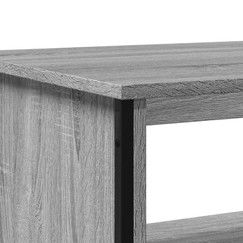 vidaXL Couchtisch Grau Sonoma 75x51x40 cm Holzwerkstoff