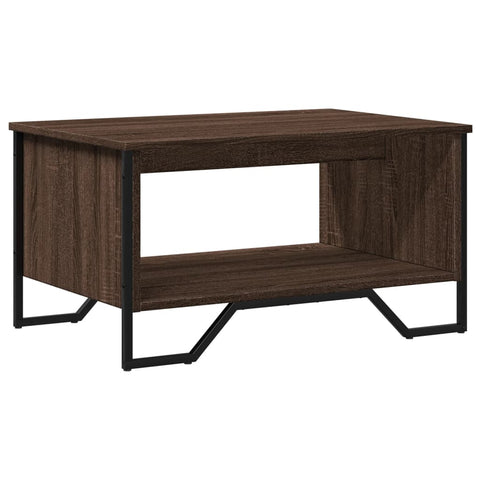 vidaXL Couchtisch Braun Eichen-Optik 75x51x40 cm Holzwerkstoff