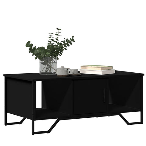 vidaXL Couchtisch Schwarz 100x51x40 cm Holzwerkstoff