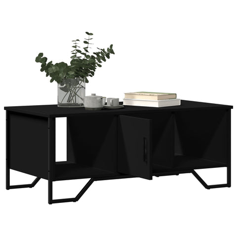 vidaXL Couchtisch Schwarz 100x51x40 cm Holzwerkstoff