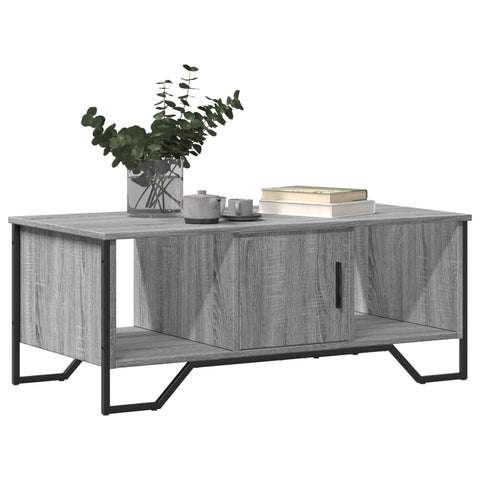 vidaXL Couchtisch Grau Sonoma 100x51x40 cm Holzwerkstoff