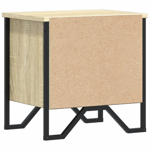 vidaXL Nachttische 2 Stk. Sonoma Eiche 40x30x40 cm Holzwerkstoff