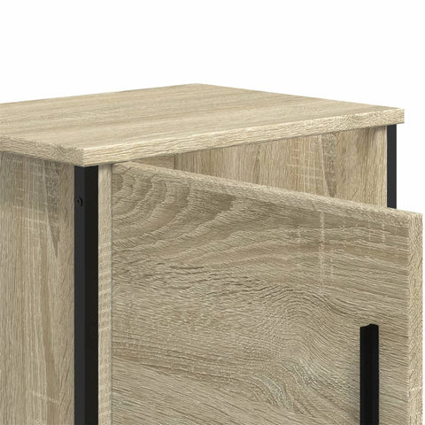 vidaXL Nachttisch Sonoma-Eiche 40x30x40 cm Holzwerkstoff