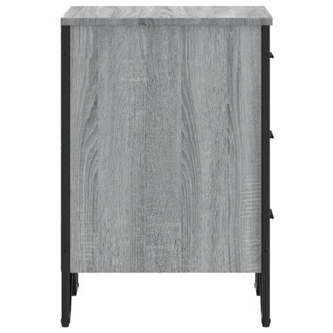 vidaXL Nachttisch Grau Sonoma 40x41x60 cm Holzwerkstoff