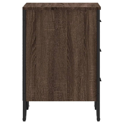 vidaXL Nachttisch Braun Eichen-Optik 40x41x60 cm Holzwerkstoff