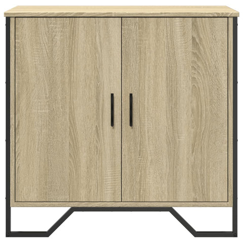 vidaXL Sideboard Sonoma-Eiche 78x35,5x74,5 cm Holzwerkstoff