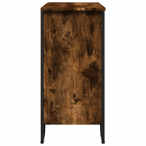 vidaXL Sideboard Räuchereiche 78x35,5x74,5 cm Holzwerkstoff