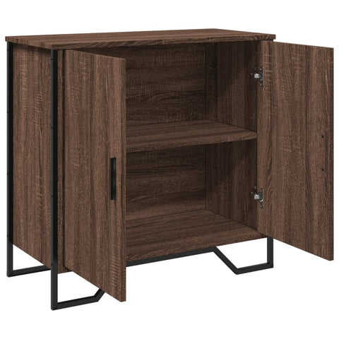 vidaXL Sideboard Braun Eichen-Optik 78x35,5x74,5 cm Holzwerkstoff