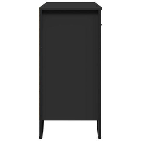 vidaXL Sideboard Schwarz 79,5x35,5x74,5 cm Holzwerkstoff