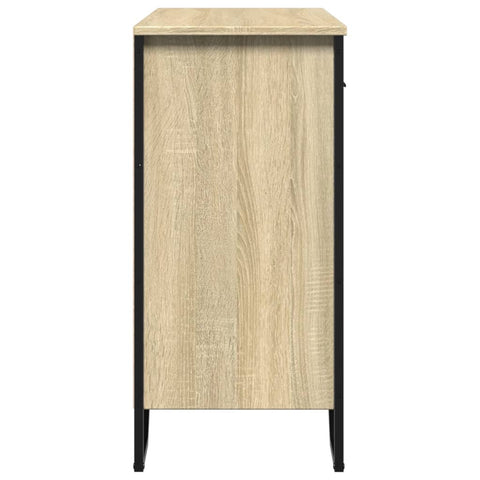 vidaXL Sideboard Sonoma-Eiche 79,5x35,5x74,5 cm Holzwerkstoff