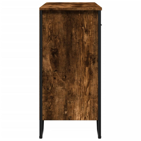 vidaXL Sideboard Räuchereiche 79,5x35,5x74,5 cm Holzwerkstoff