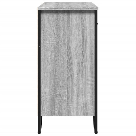 vidaXL Sideboard Grau Sonoma 79,5x35,5x74,5 cm Holzwerkstoff