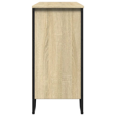 vidaXL Sideboard Sonoma-Eiche 101x35,5x74,5 cm Holzwerkstoff