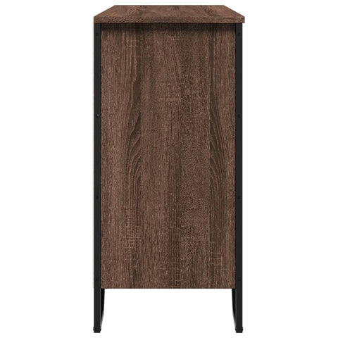 vidaXL Sideboard Braun Eichen-Optik 101x35,5x74,5 cm Holzwerkstoff