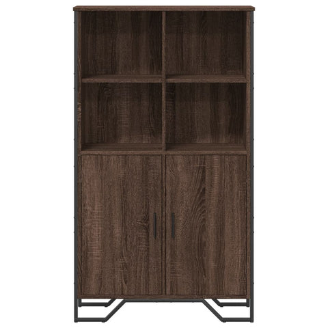 vidaXL Highboard Eichen-Optik 79,5x35,5x137,5 cm Holzwerkstoff