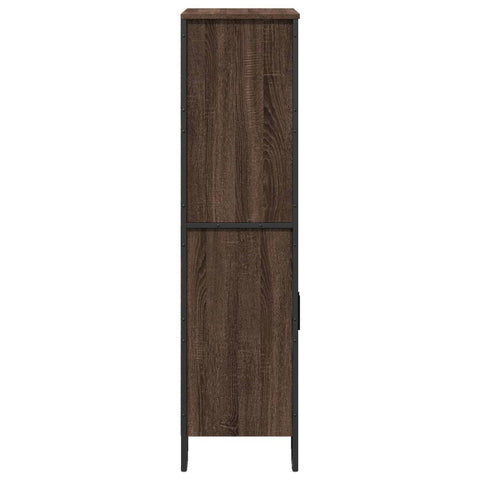 vidaXL Highboard Eichen-Optik 79,5x35,5x137,5 cm Holzwerkstoff