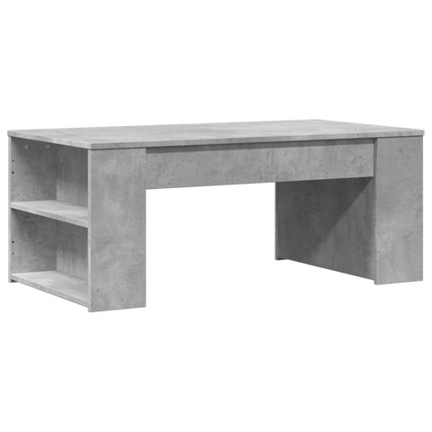 vidaXL Couchtisch Betongrau 102x55x42 cm Holzwerkstoff