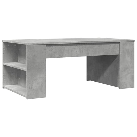 vidaXL Couchtisch Betongrau 102x55x42 cm Holzwerkstoff