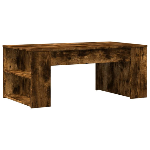 vidaXL Couchtisch Räuchereiche 102x55x42 cm Holzwerkstoff