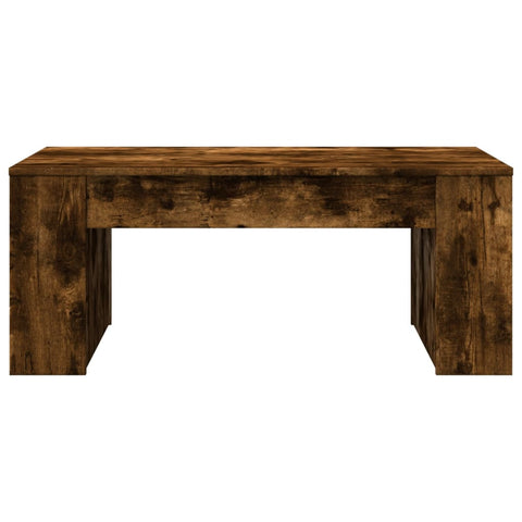 vidaXL Couchtisch Räuchereiche 102x55x42 cm Holzwerkstoff