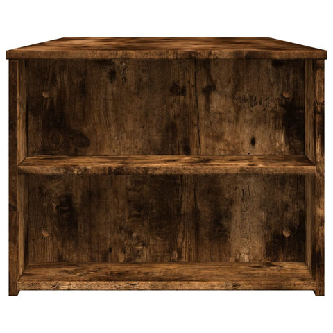 vidaXL Couchtisch Räuchereiche 102x55x42 cm Holzwerkstoff