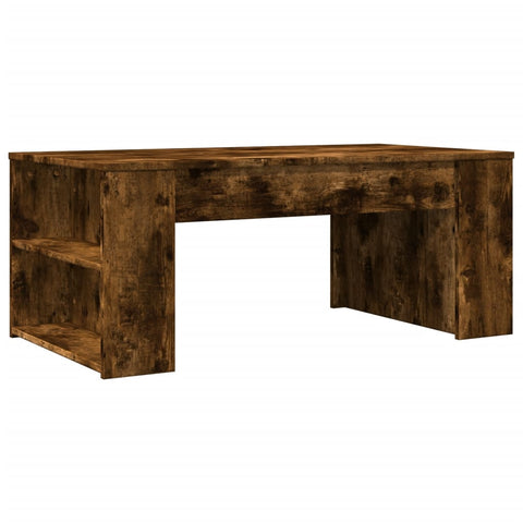 vidaXL Couchtisch Räuchereiche 102x55x42 cm Holzwerkstoff