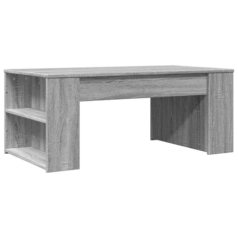 vidaXL Couchtisch Grau Sonoma 102x55x42 cm Holzwerkstoff