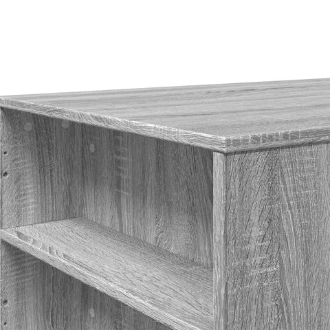 vidaXL Couchtisch Grau Sonoma 102x55x42 cm Holzwerkstoff