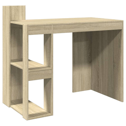 vidaXL Schreibtisch Sonoma-Eiche 103,5x56,5x94 cm Holzwerkstoff