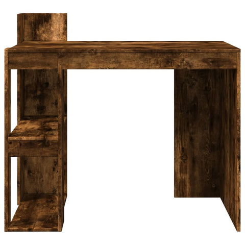 vidaXL Schreibtisch Räuchereiche 103,5x56,5x94 cm Holzwerkstoff