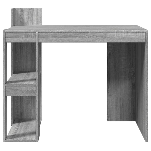 vidaXL Schreibtisch Grau Sonoma 103,5x56,5x94 cm Holzwerkstoff