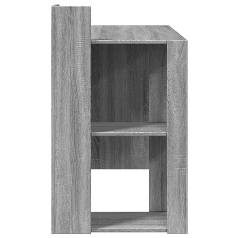 vidaXL Schreibtisch Grau Sonoma 103,5x56,5x94 cm Holzwerkstoff