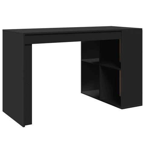 vidaXL Schreibtisch Schwarz 123,5x73,5x75 cm Holzwerkstoff