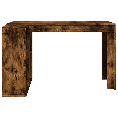 vidaXL Schreibtisch Räuchereiche 123,5x73,5x75 cm Holzwerkstoff