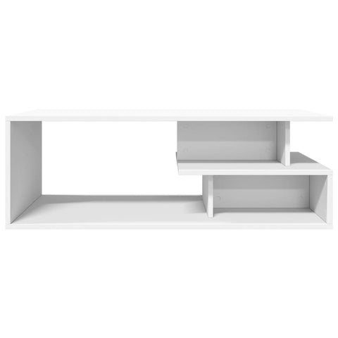 vidaXL Couchtisch Weiß 102x55x35 cm Holzwerkstoff