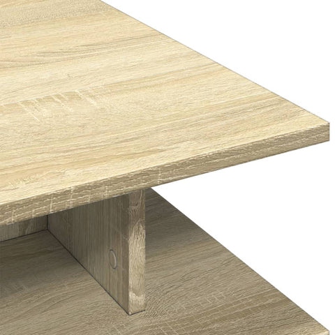 vidaXL Couchtisch Sonoma-Eiche 102x55x35 cm Holzwerkstoff