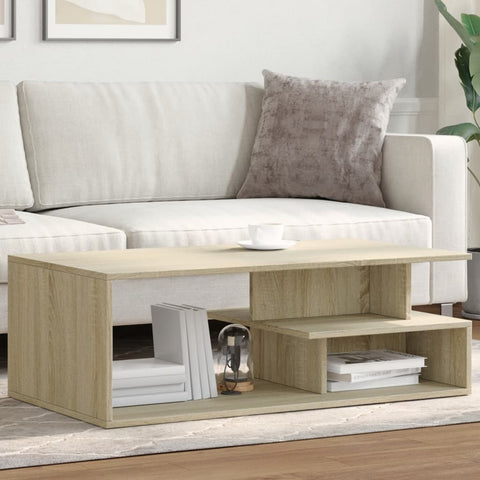 vidaXL Couchtisch Sonoma-Eiche 102x55x35 cm Holzwerkstoff