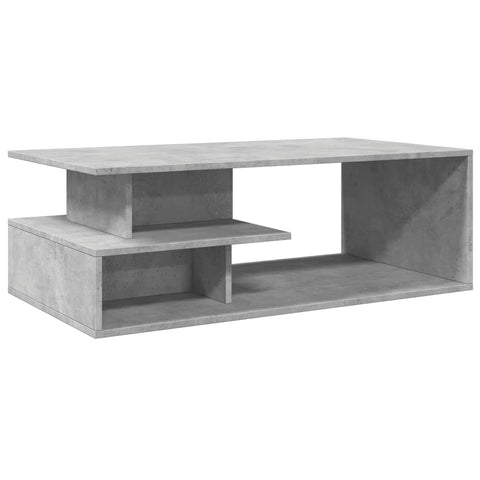 vidaXL Couchtisch Betongrau 102x55x35 cm Holzwerkstoff